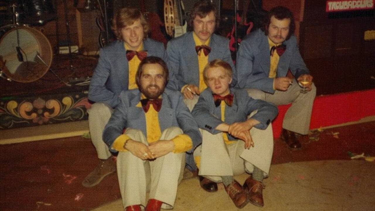 Silvester 1975 mit den Troubadours in der Hafner Diele, damals DAS In-Lokal in Hallein.  