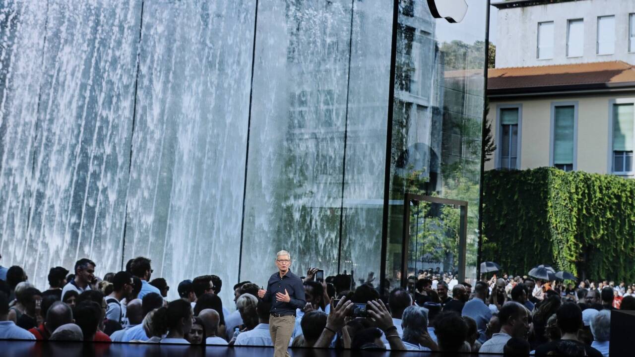 Weitere Impressionen der Apple-Keynote. 