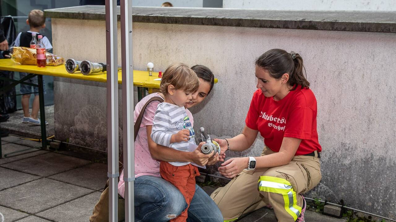 Oktoberfest der Freiwilligen Feuerwehr Bruderhof am Samstag. 