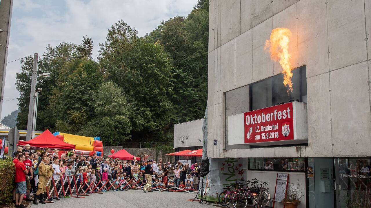 Oktoberfest der Freiwilligen Feuerwehr Bruderhof am Samstag. 
