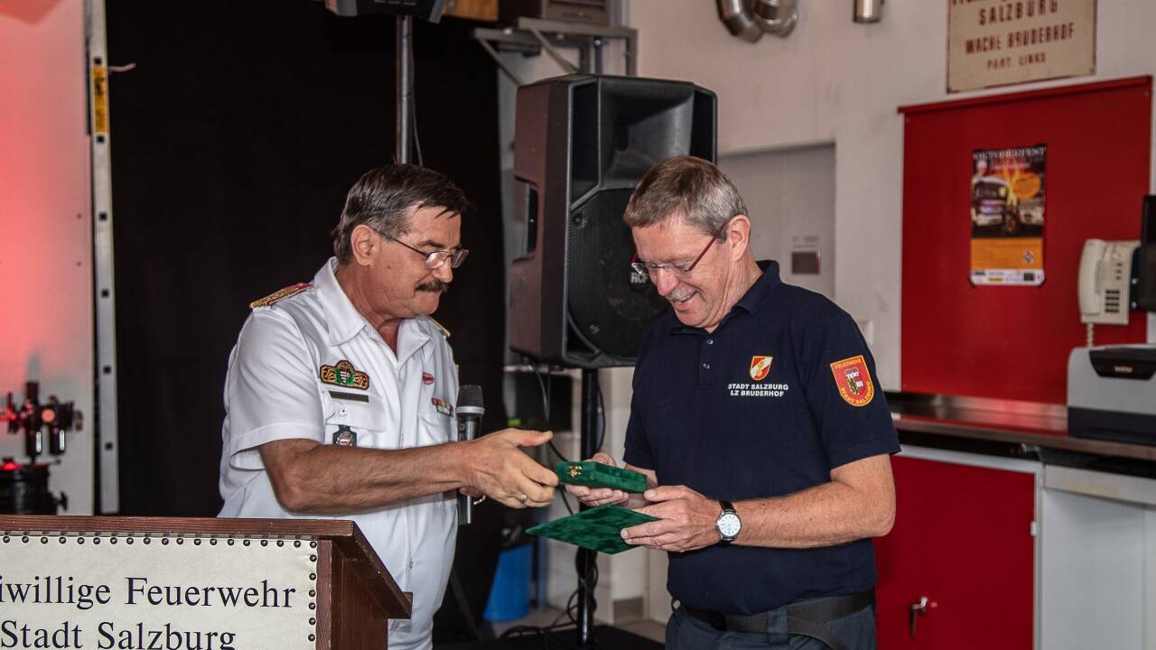 Oktoberfest der Freiwilligen Feuerwehr Bruderhof am Samstag. 