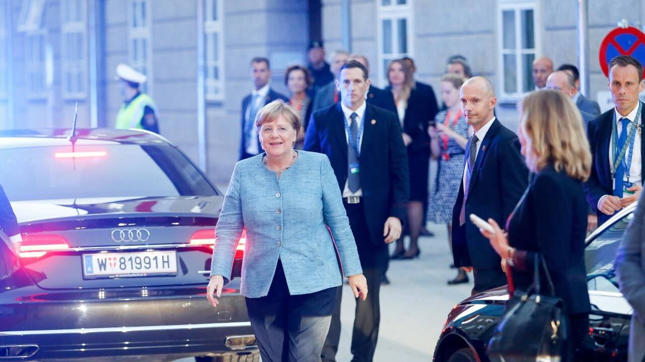 Deutschlands Bundeskanzlerin Angela Merkel.  