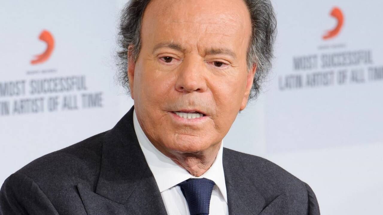 Sänger Julio Iglesias. 