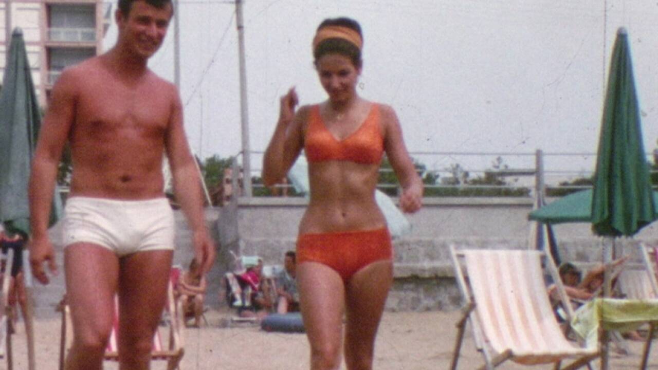 Urlaub in Jesolo 1968.  
