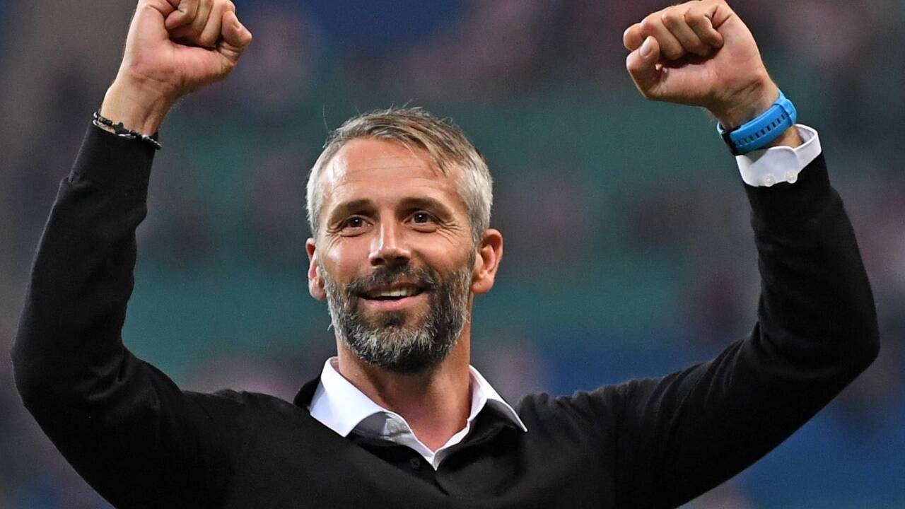 Erfolgstrainer: Marco Rose coachte seine Mannschaft zu sieben Ligasiegen in Folge – und zum Prestigetriumph in der Europa League über RB Leipzig.  Erfolgstrainer: Marco Rose coachte seine Mannschaft zu sieben Ligasiegen in Folge – und zum Prestigetriumph in der Europa League über RB Leipzig.