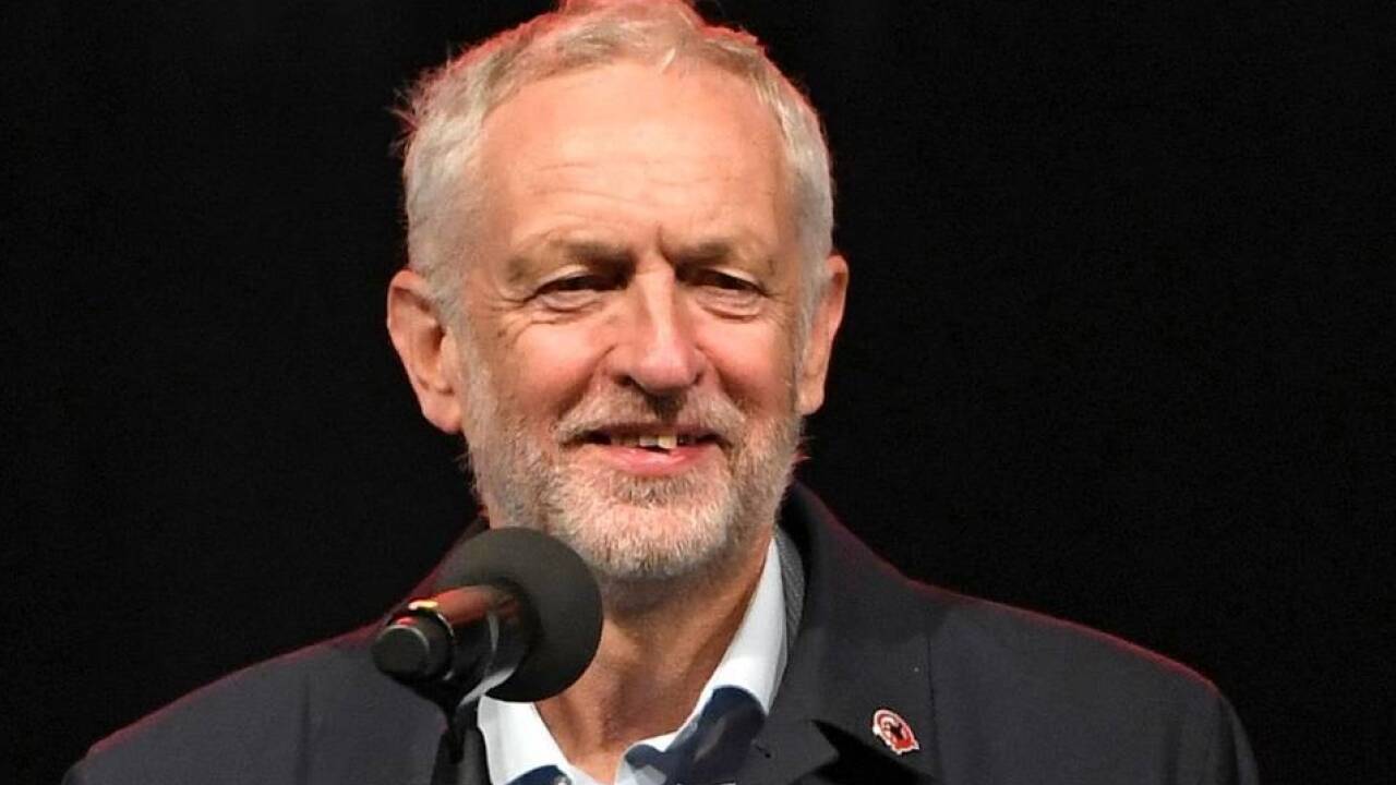 Jeremy Corbyn ging Samstagabend in Liverpool in die Offensive 