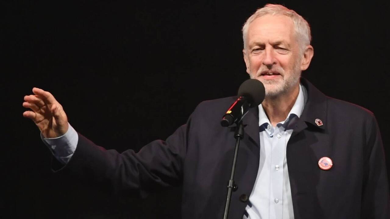 Jeremy Corbyn ging Samstagabend in Liverpool in die Offensive 