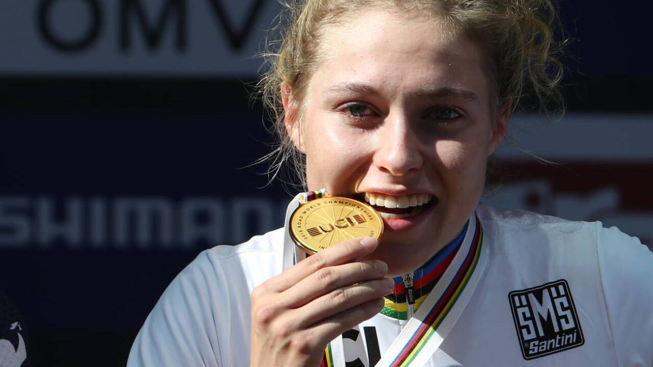 Sensation – die Goldmedaille für Laura Stigger. 