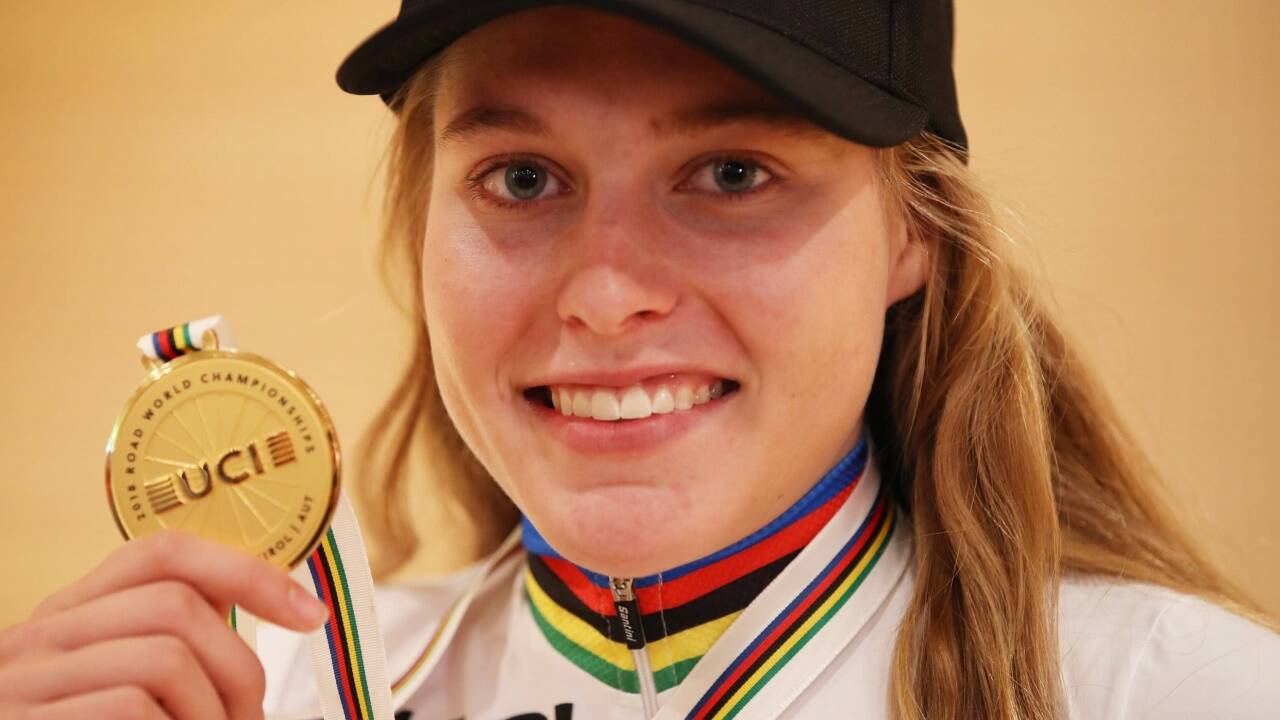 Sensation – die Goldmedaille für Laura Stigger. 
