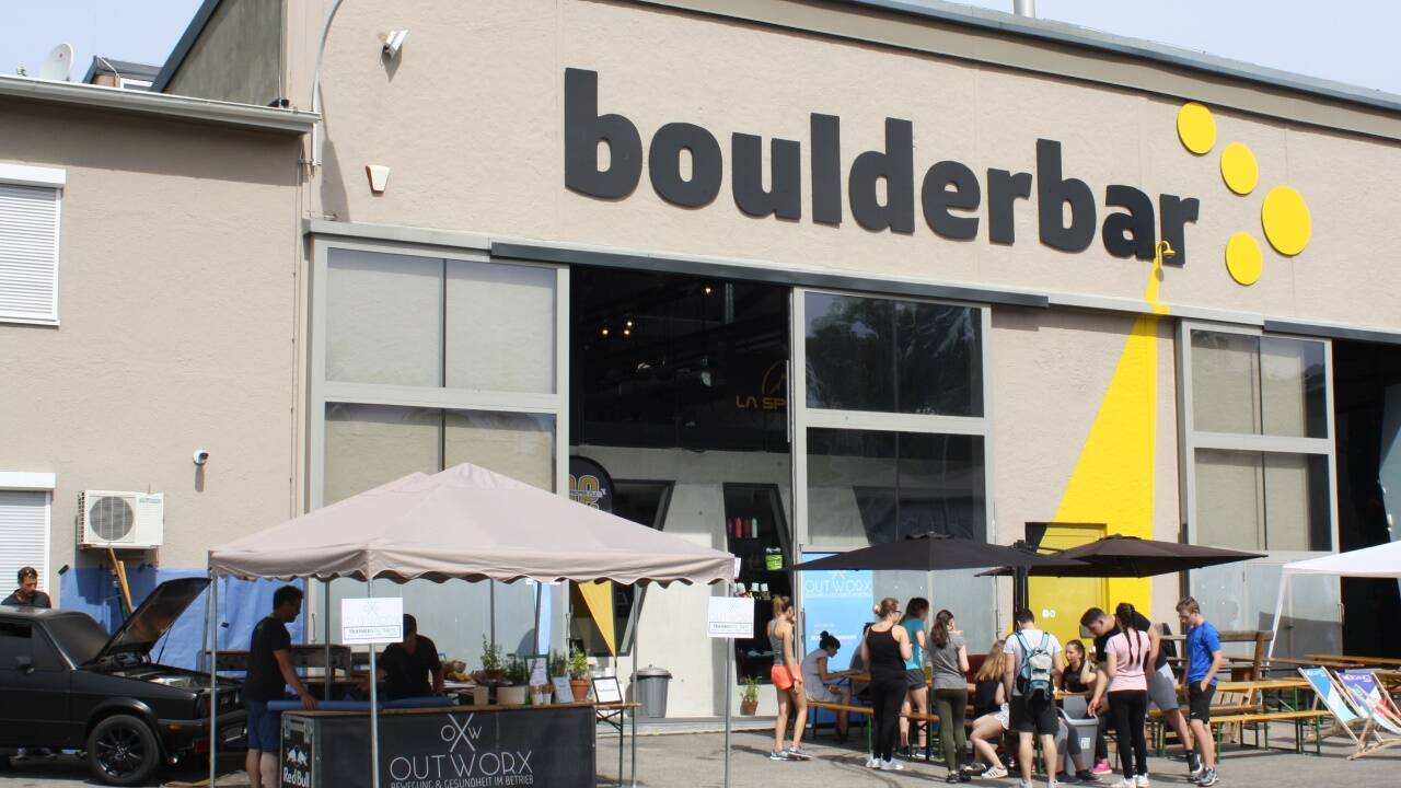 Die Boulderbar in Salzburg-Schallmoos gibt es seit 2016. Nun wird sie für ihre Architektur ausgezeichnet.  