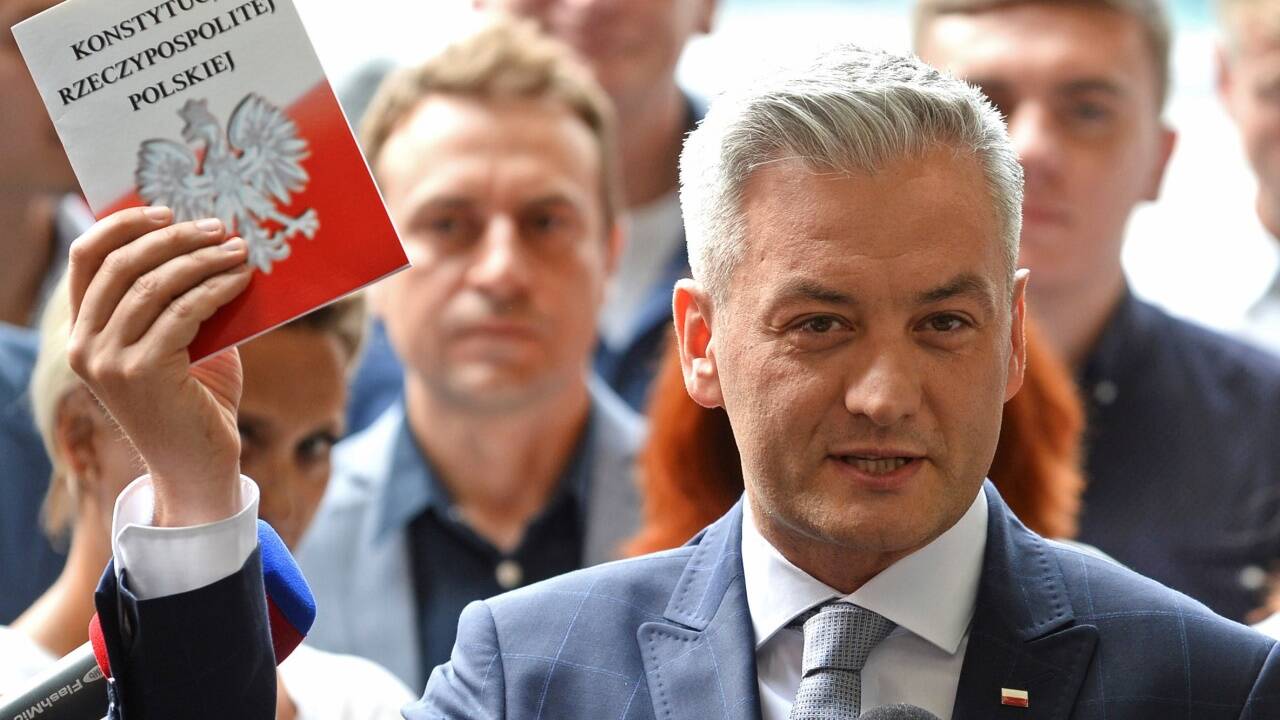 Robert Biedron ist Bürgermeister der kleinen Stadt Slupsk.  Robert Biedron ist Bürgermeister der kleinen Stadt Slupsk.