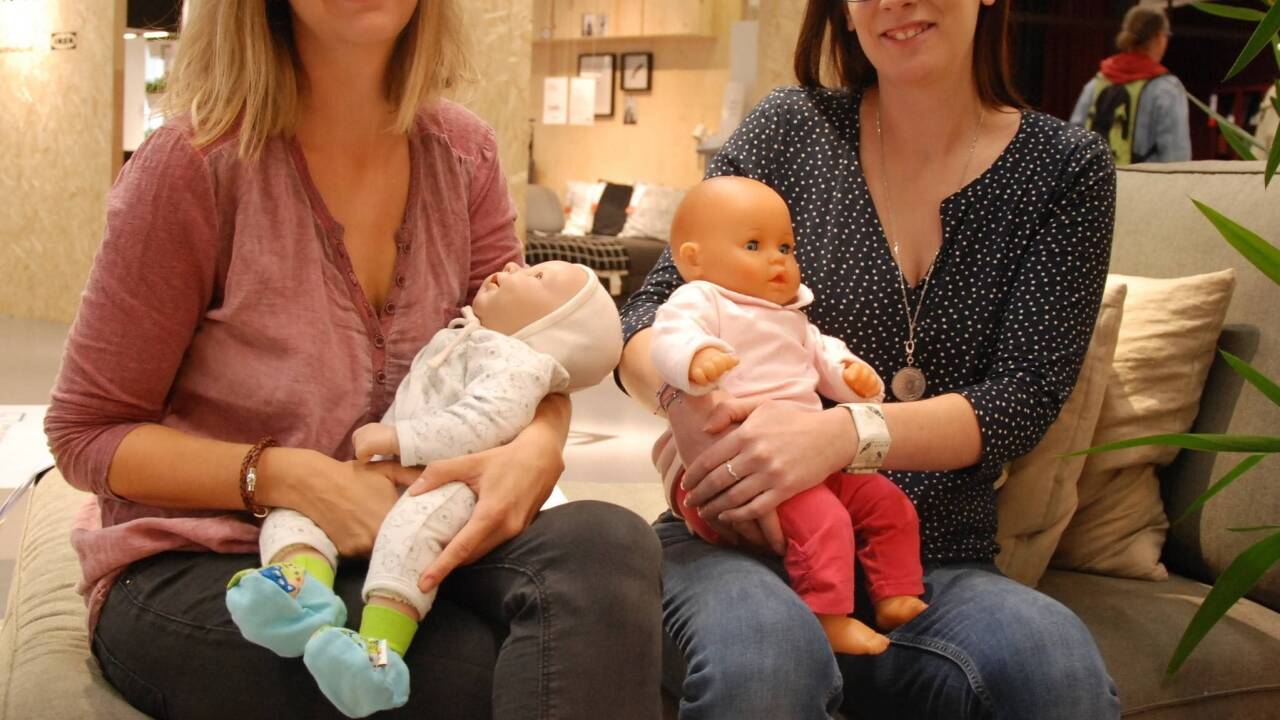 Die Stillberaterinnen Irene Frey (l.) und Julia Huber-Glantschnig möchten sicher stellen, dass jede Mutter kompetente Unterstützung bekommt.  
