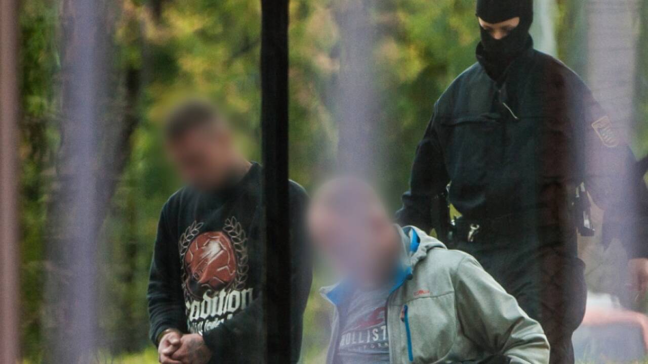 Mutmaßliche Rechtsterroristen der Gruppe 'Revolution Chemnitz' 
