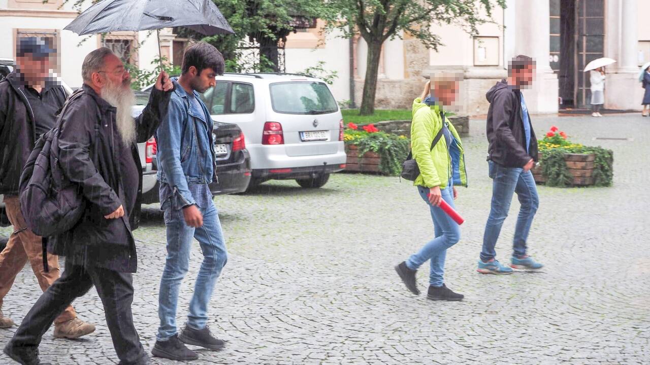 Bereits im Juli hatte Ali Wajid Besuch von der Polizei bekommen. 