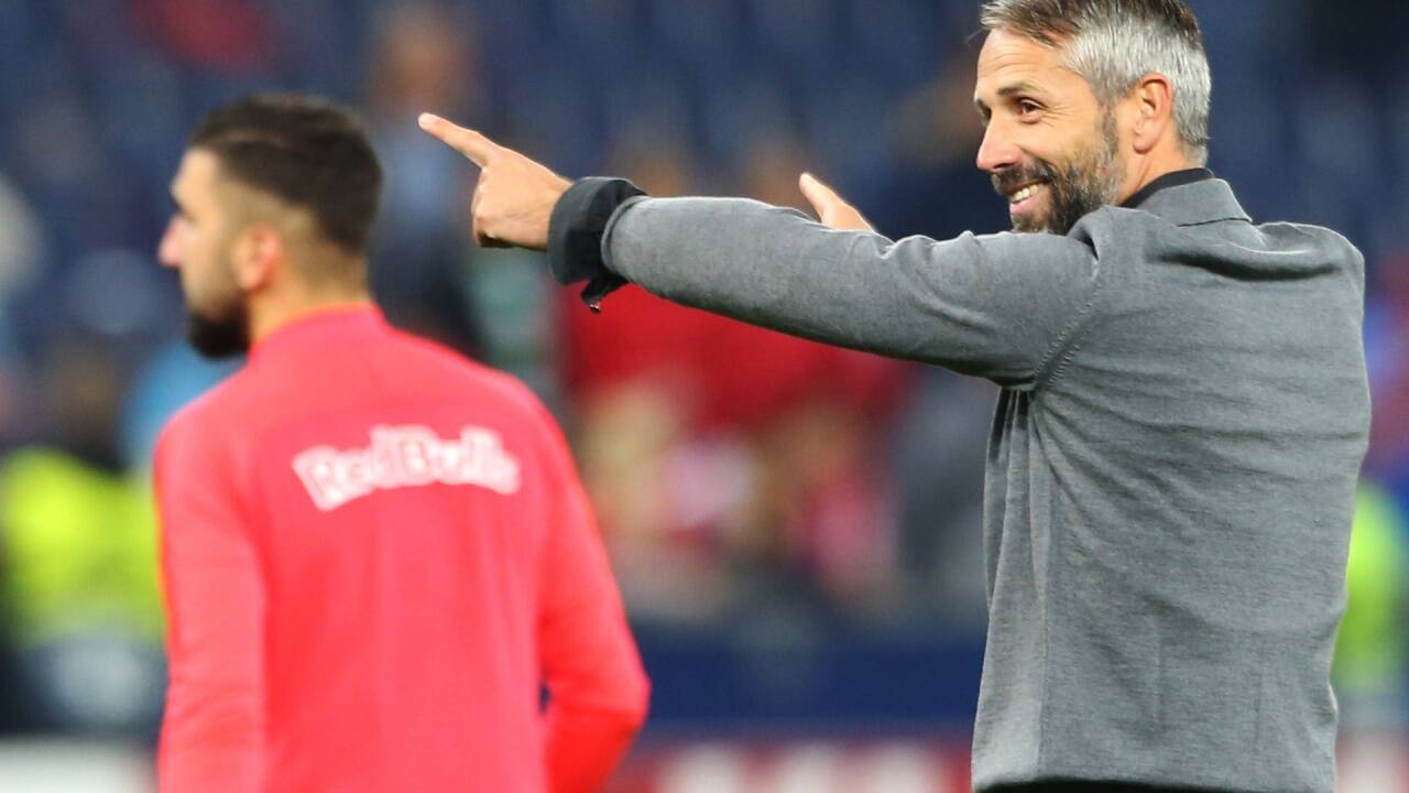 Marco Rose, heiß begehrt. 