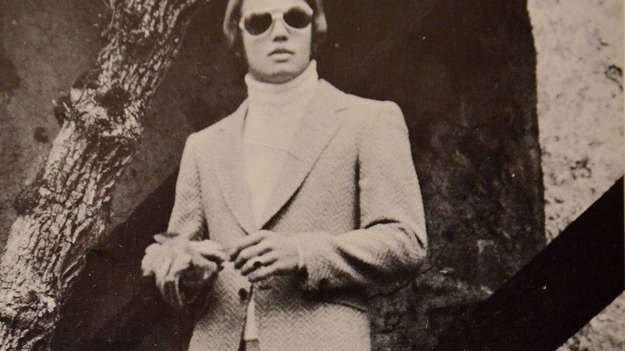 Roland Chytra als Fotomodell im November 1970.  