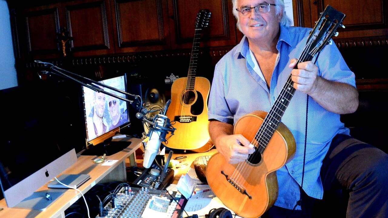 Roland Chytra in seinem alten Studio. 