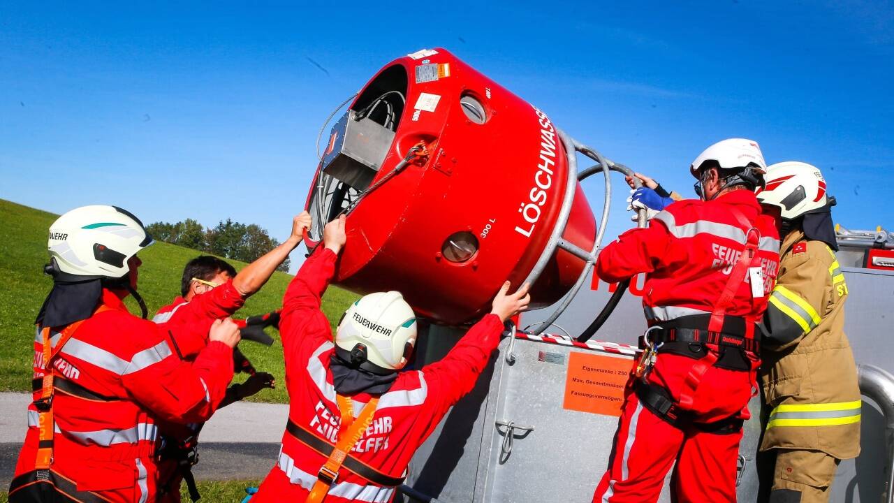 Das Zusammenspiel verschiedener Einsatzorganisationen wurde trainiert.  