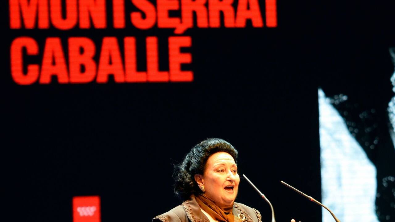 Unvergessen: Montserrat Caballe (hier am 18. Novembner 2013 in Madrid). 