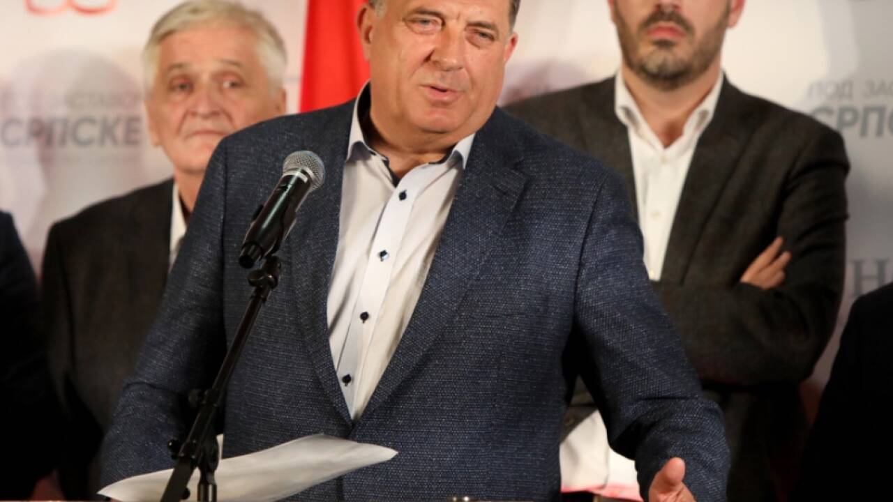 Milorad Dodik: 'Mein Sieg ist klar wie eine Träne' 