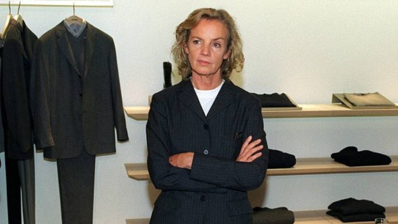 Jil Sander wird kurz nach ihrem Modeabschied 70