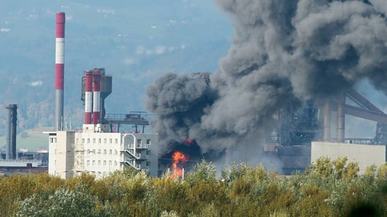 Schweißarbeiten Grund für Brand bei voestalpine