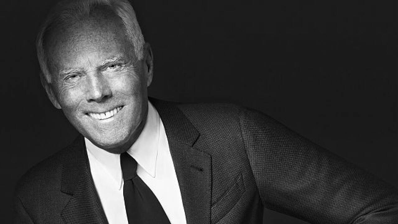Giorgio Armani: Model mit fast 80