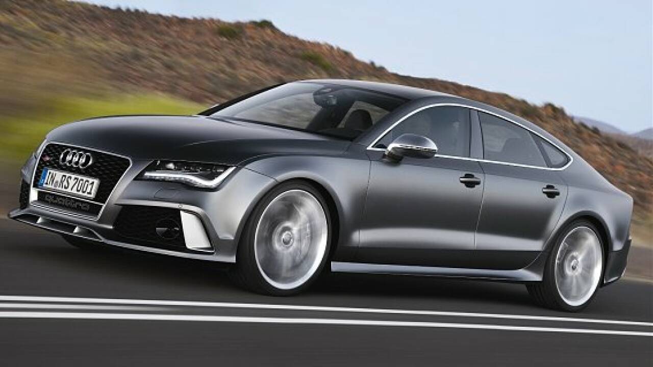 Rennauto, getarnt als Luxuslimousine: der Audi RS7