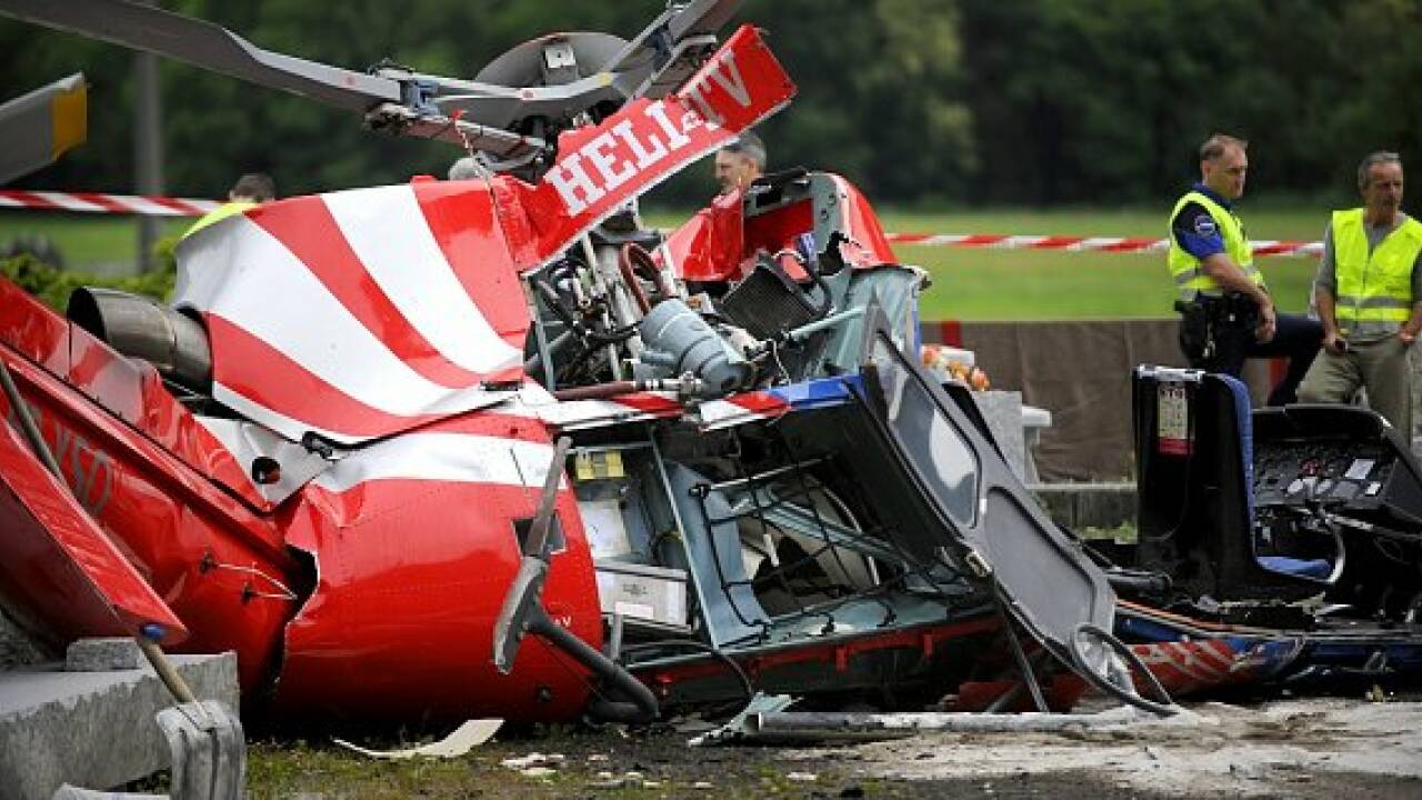 Vier Tote bei Hubschrauberabsturz in der Schweiz