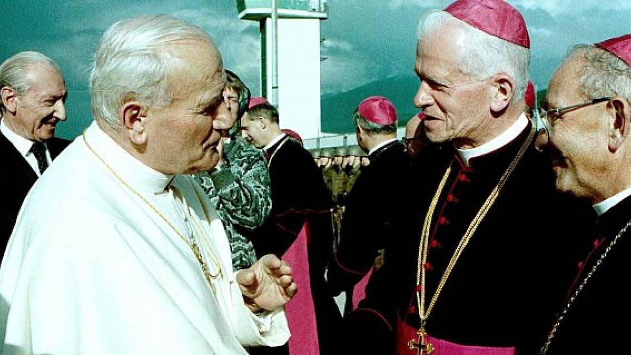 Papst Johannes Paul II. vor 25 Jahren in Salzburg
