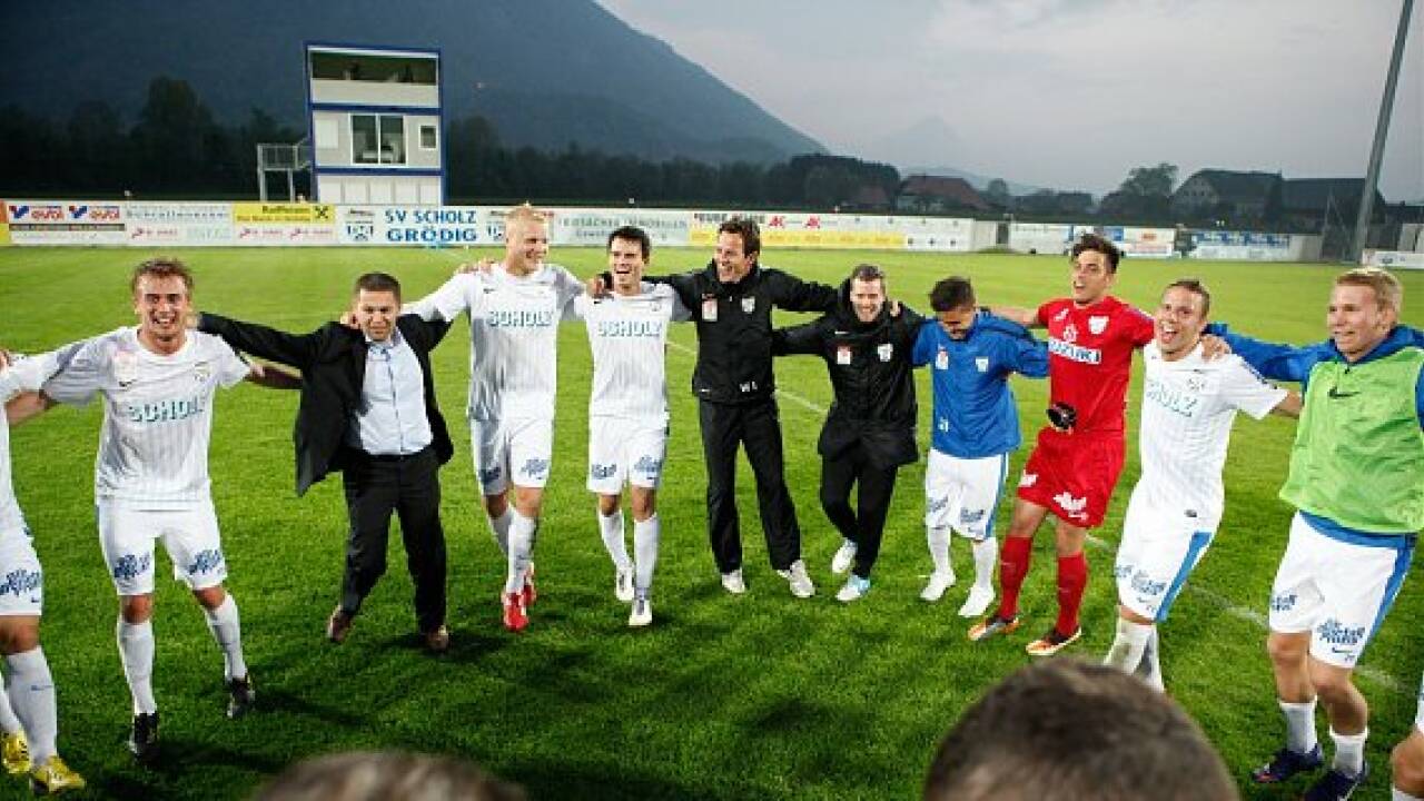 Grödig nach 3:0 gegen Vienna knapp vor Aufstieg