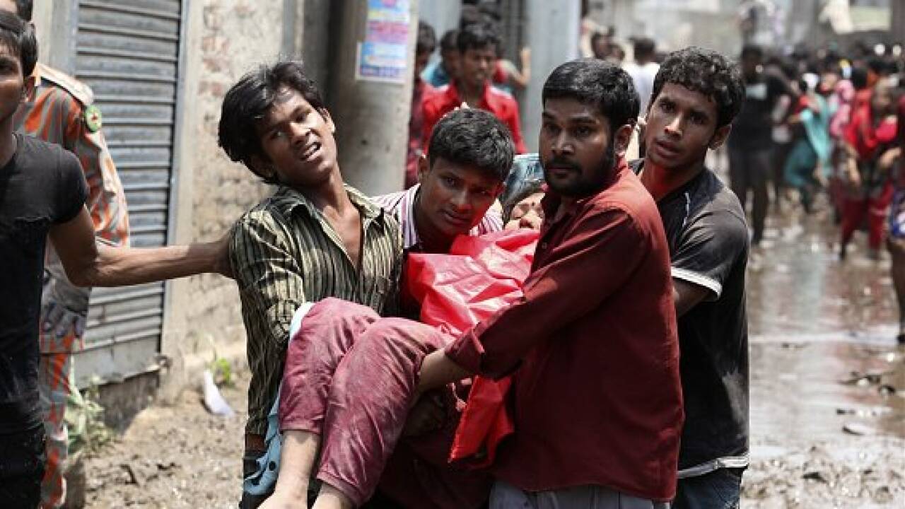 Bangladesch: 123 Tote nach Textilfabrik-Einsturz