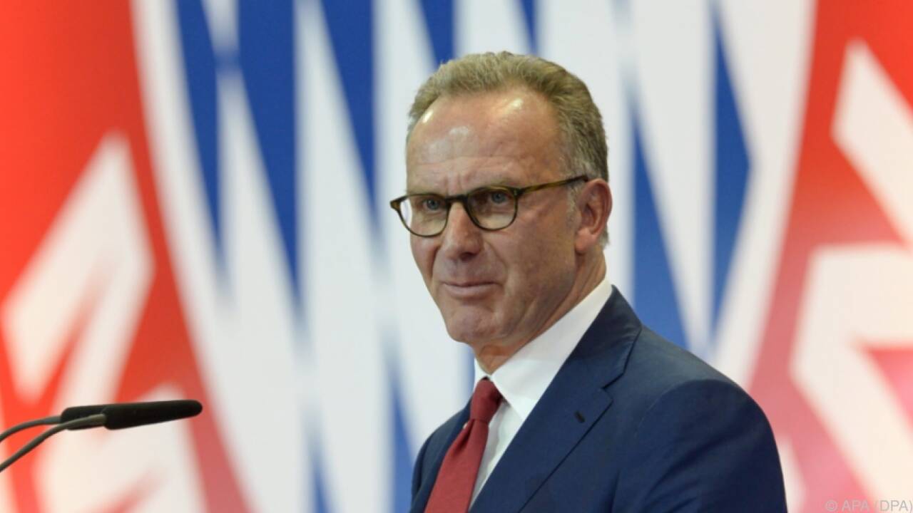 Bayern-München-Boss Rummenigge. 