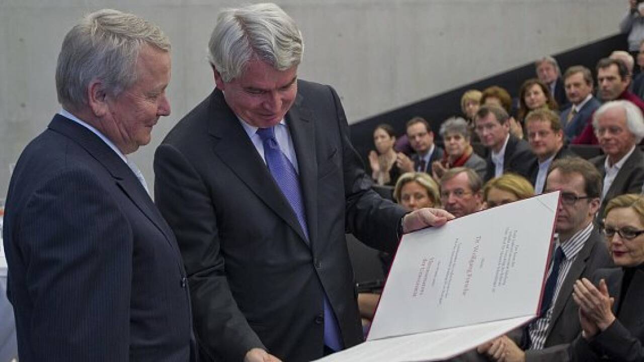 Wolfgang Porsche im Salzburger Uni-Rat