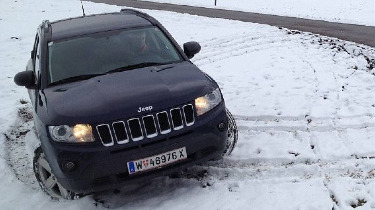 Der Jeep Compass 2,2 zeigt genau, wo es langgeht