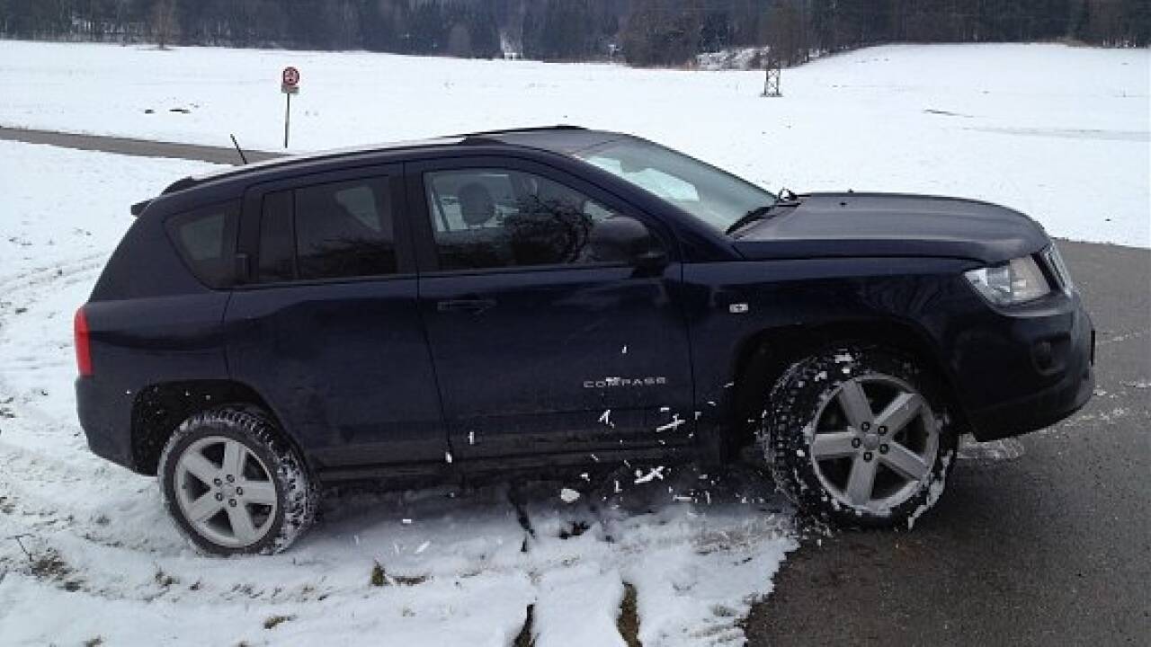 Der Jeep Compass 2,2 zeigt genau, wo es langgeht