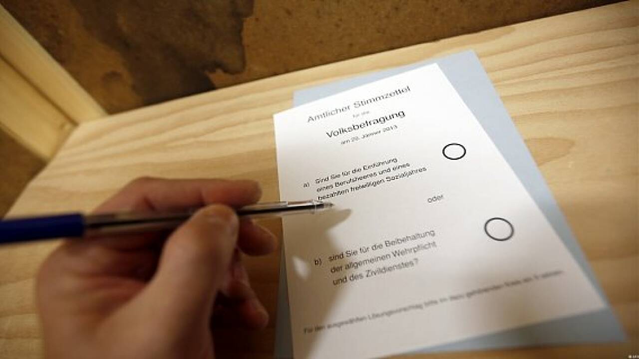 Verfassungsbeschwerde gegen Heer-Volksbefragung