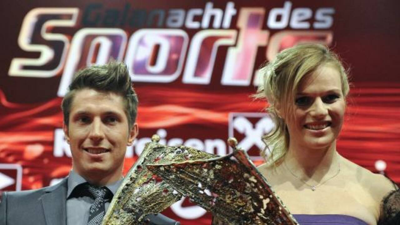 Marcel Hirscher und Marlies Schild Sportler des Jahres Marcel Hirscher und Marlies Schild Sportler des Jahres