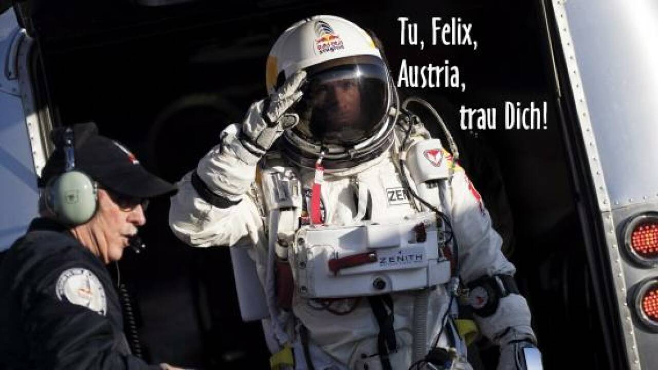 Technische Details zu Baumgartners Stratos-Sprung