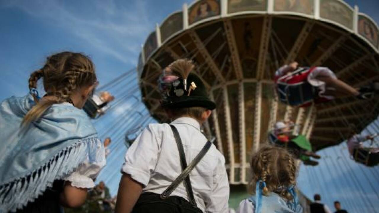 "O’zapft is" beim Oktoberfest in München