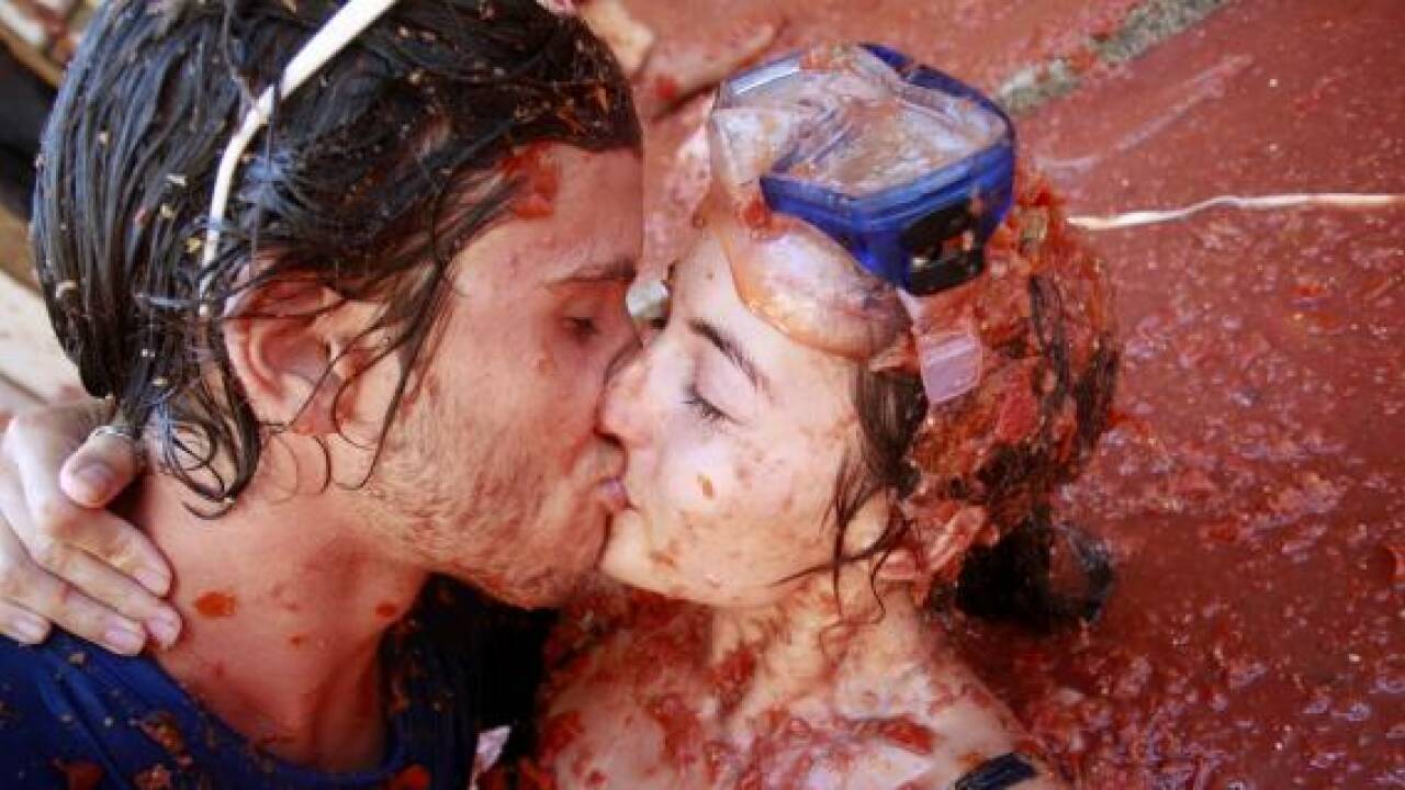 Tomatina: Tomatenschlacht in Spanien