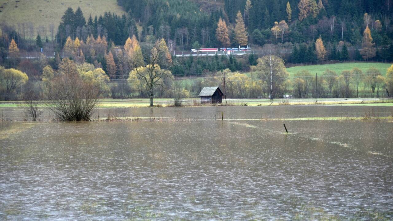 In der Gemeinde Muhr haben die Unwetter große Schäden verursacht.  
