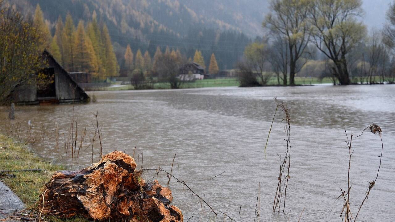 In der Gemeinde Muhr haben die Unwetter große Schäden verursacht.  