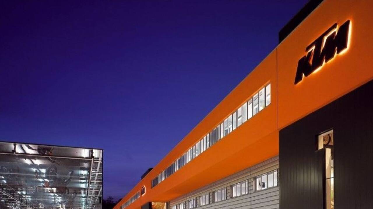 Das KTM-Werk in Mattighofen. 