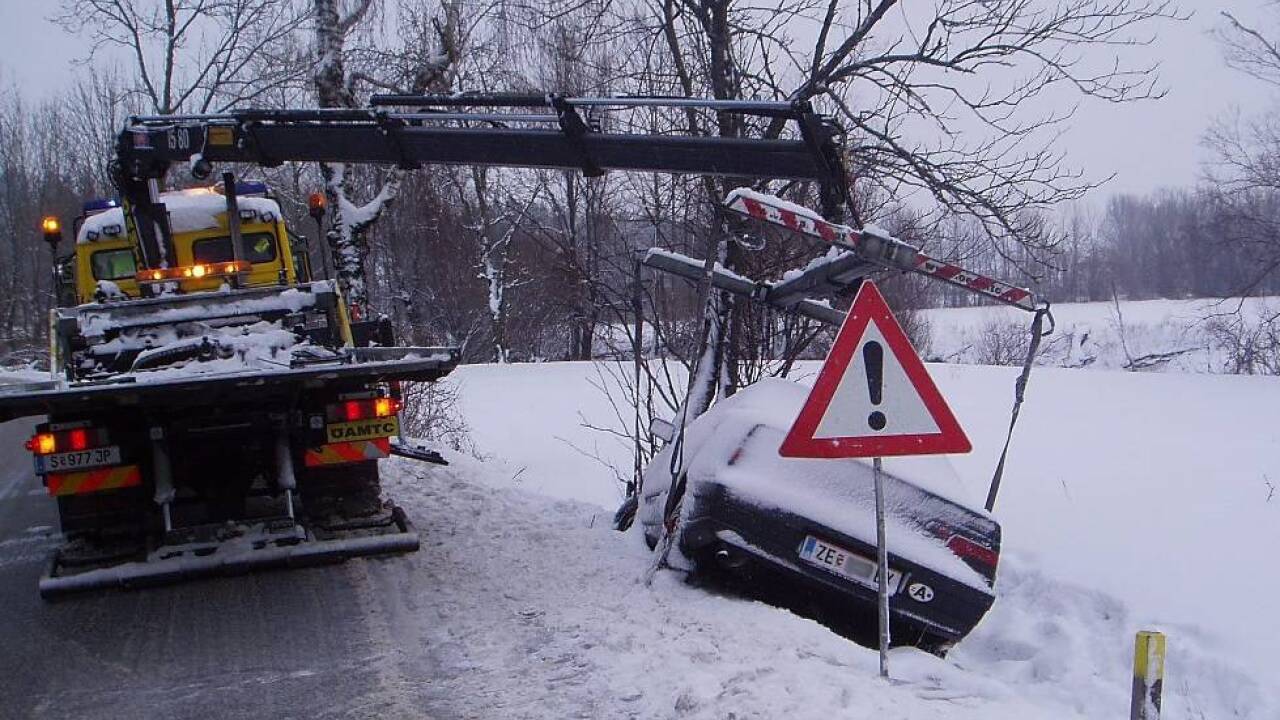 So soll er Ausflug auf winterlichen Straßen nicht enden.  