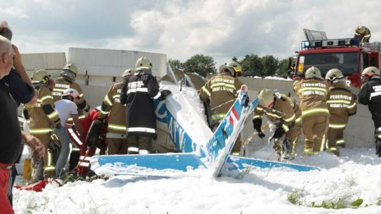 Flugzeug in Straßwalchen abgestürzt - zwei Tote