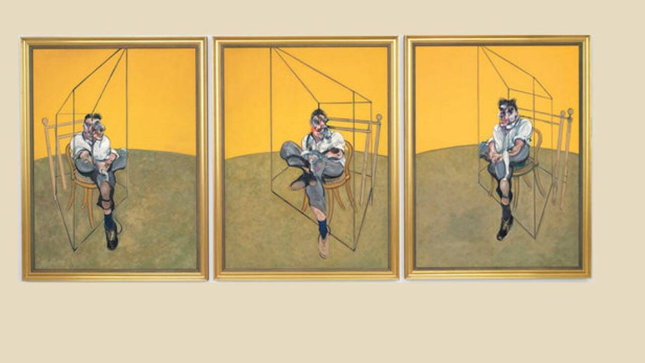 2013: Im Auktionshaus Christie's in New York wird das Triptychon „Three Studies of Lucian Freud“ von Francis Bacon für 142,4 Millionen Dollar (106 Millionen Euro) verkauft. Damit wird das 1969 gemalte Werk zum teuersten je in einer Auktion verkauften Kunstwerk. 2013: Im Auktionshaus Christie's in New York wird das Triptychon „Three Studies of Lucian Freud“ von Francis Bacon für 142,4 Millionen Dollar (106 Millionen Euro) verkauft. Damit wird das 1969 gemalte Werk zum teuersten je in einer Auktion verkauften Kunstwerk.