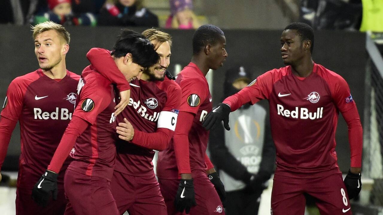  Red Bull Salzburg ließ Rosenborg Trondheim keine Chance.  