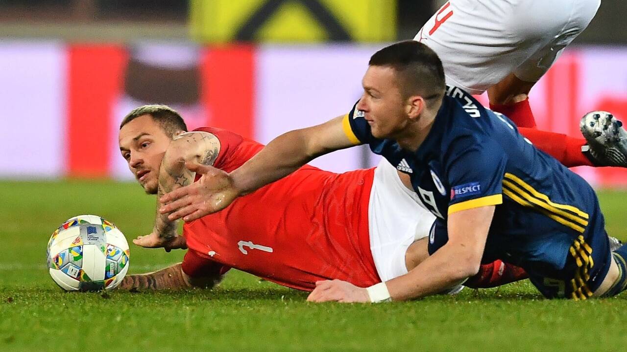 Szenen aus dem Match 