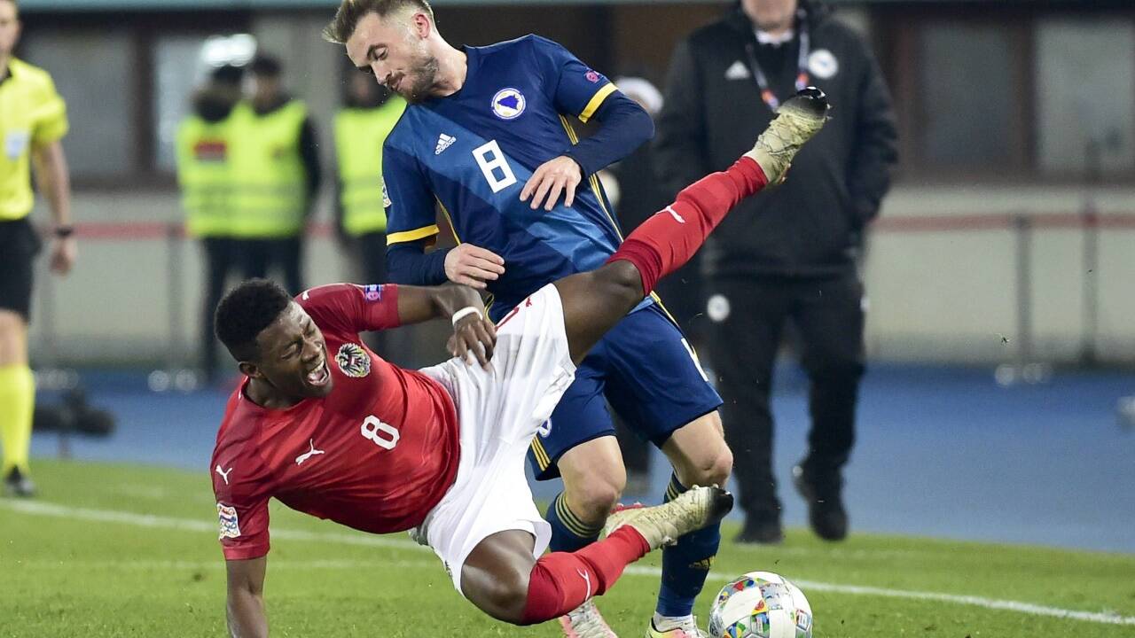 Szenen aus dem Match 